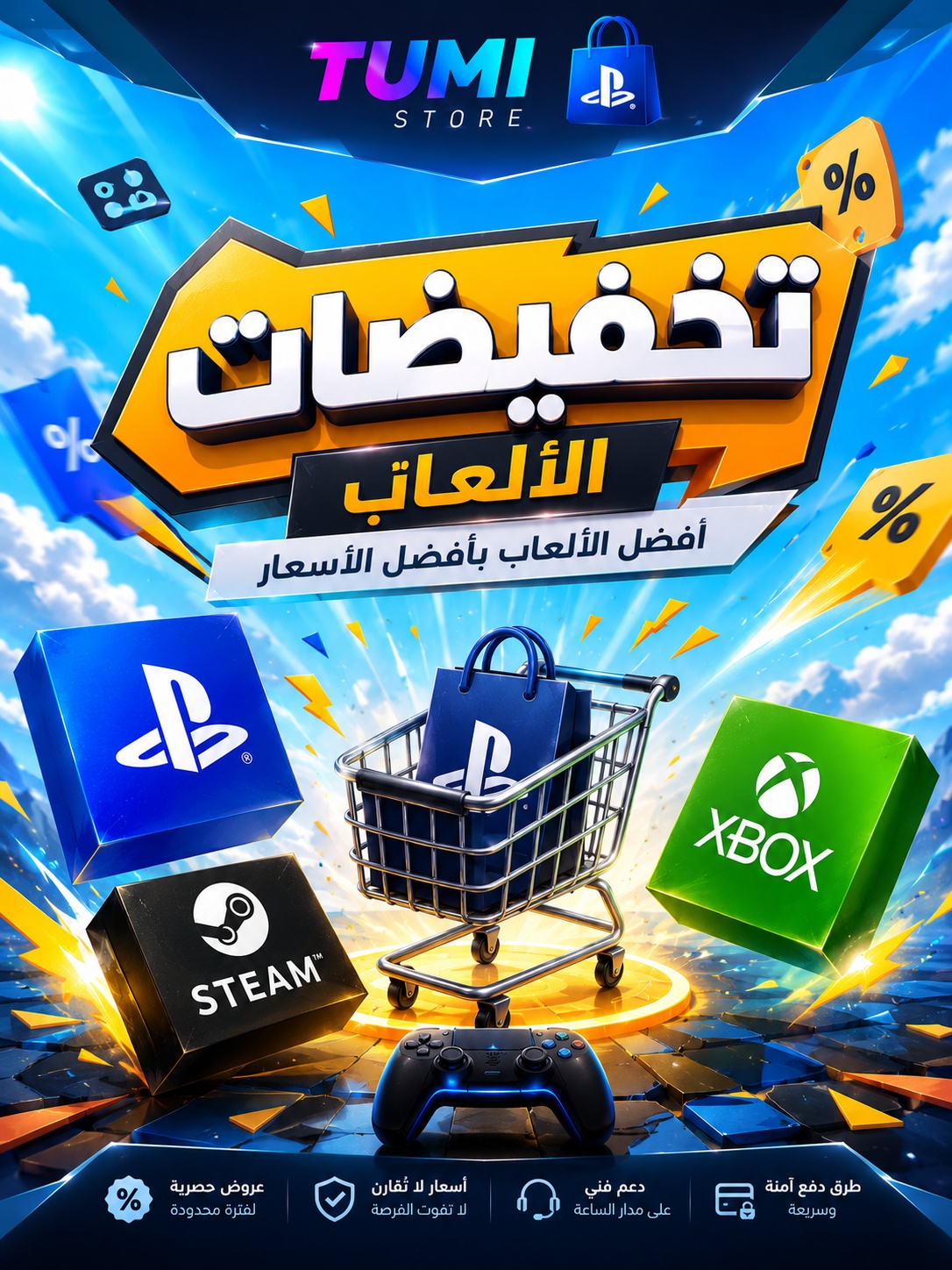 قسم عروض ألعاب لجميع المنصات