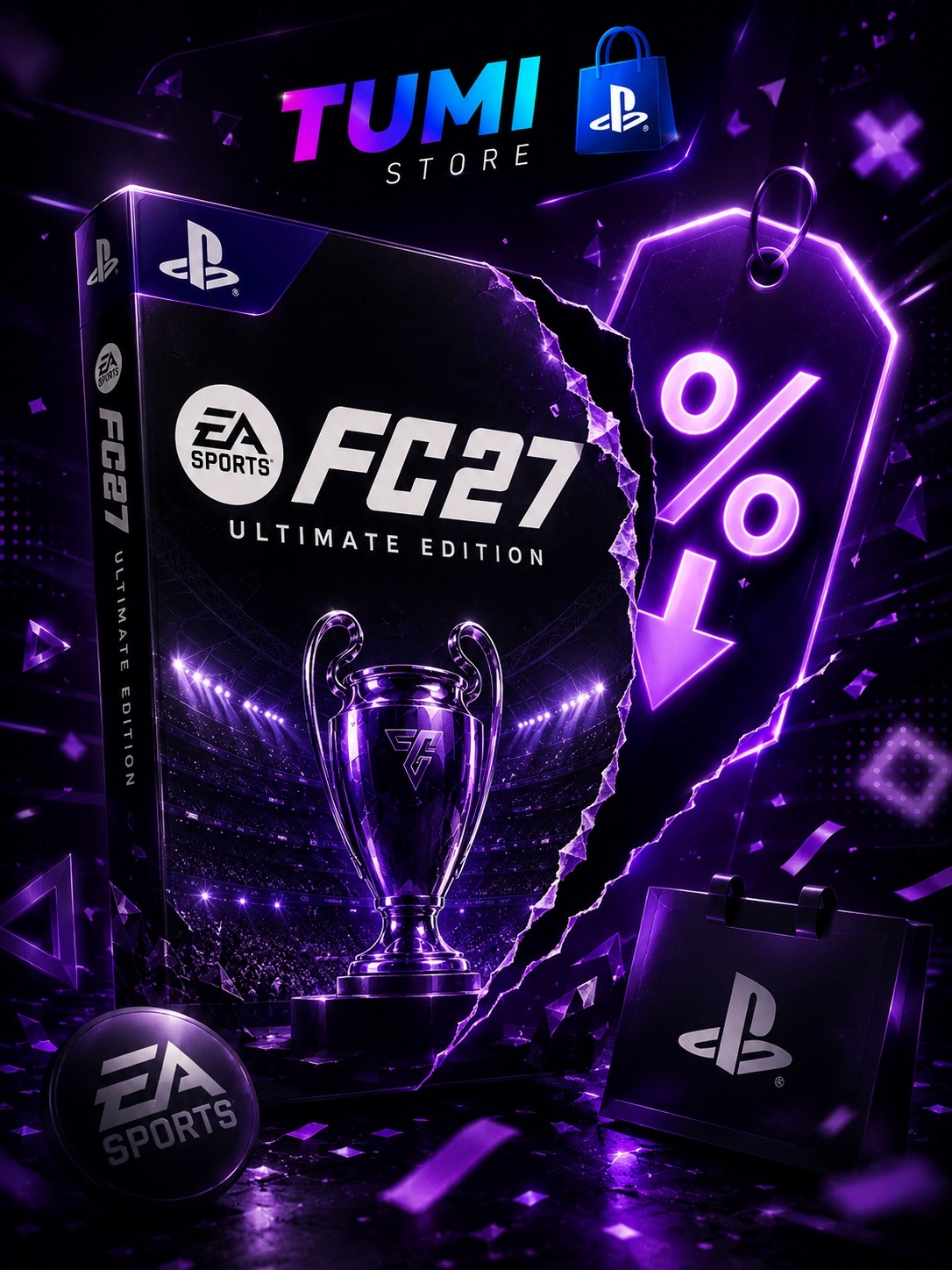 حساب ea fc 27 التمت بلايستيشن